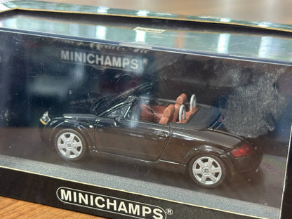 1/43 Diecast  Audi TT Roadster 1999 Black (Minichamps)