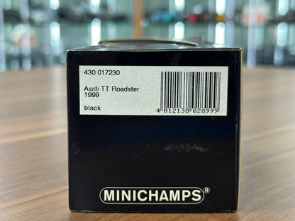 1/43 Diecast  Audi TT Roadster 1999 Black (Minichamps)