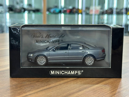 1/43 Diecast Audi A8 2002 Grey Metallic (Minichamps)