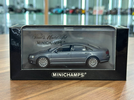 1/43 Diecast Audi A8 2002 Grey Metallic (Minichamps)