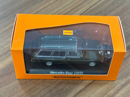 1/43 Diecast Mercedes-Benz 230 TE 1982 Green Metallic (Maxichamps)