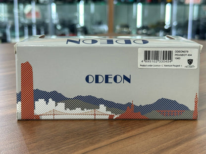 1/43 Diecast Peugeot 404 1960 Orange (ODEON)