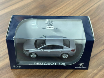 1/43 Diecast Peugeot 508 Mi - vie 2014 Silver (Norev)