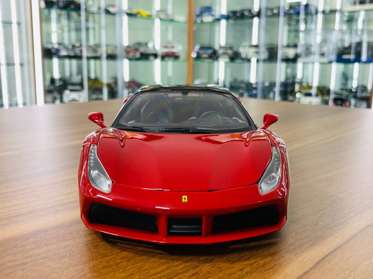 1/18 Diecast Ferrari 488 GTB Red "Signature Series" Bburago Scale Model Car