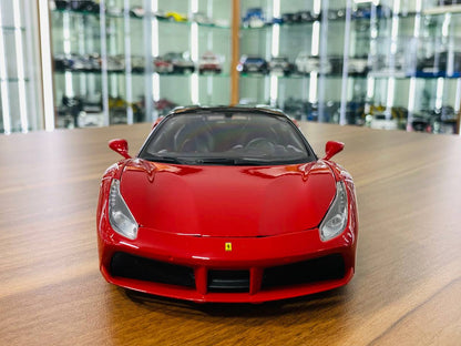 1/18 Diecast Ferrari 488 GTB Red "Signature Series" Bburago Scale Model Car