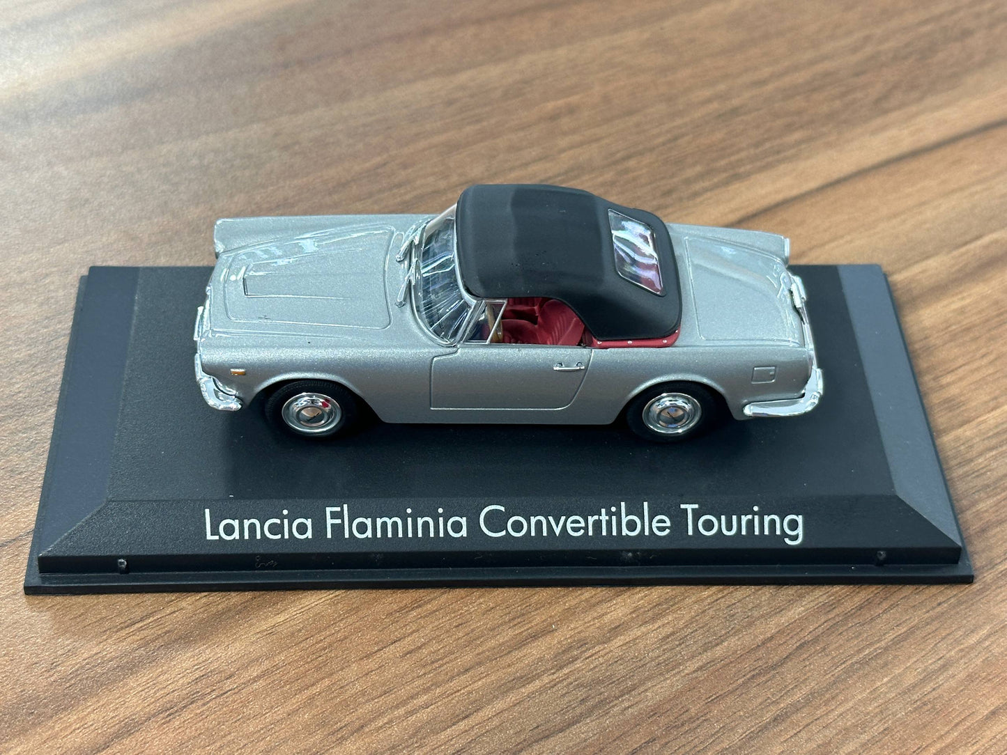 1/43 Diecast Lancia Flaminia Convertible Touring Silver (Norev)
