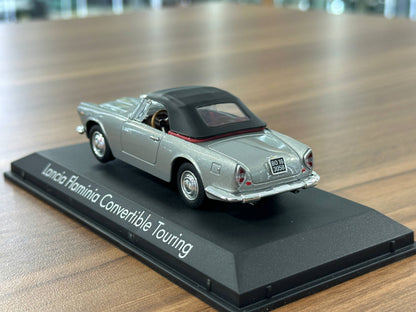 1/43 Diecast Lancia Flaminia Convertible Touring Silver (Norev)