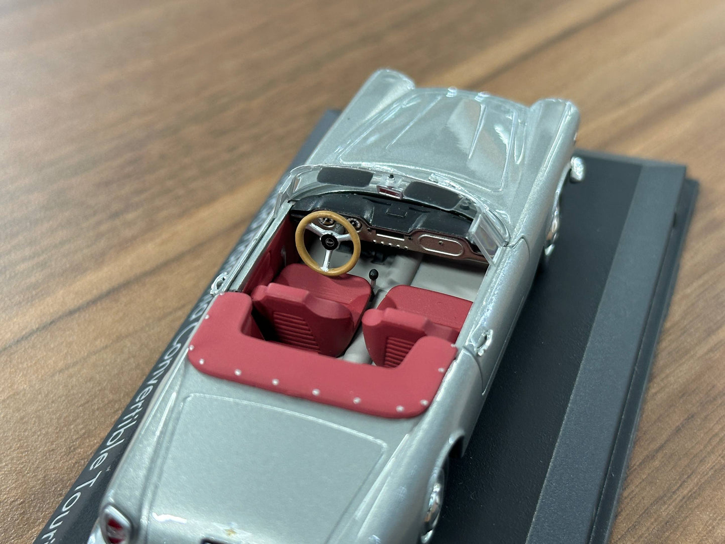 1/43 Diecast Lancia Flaminia Convertible Touring Silver (Norev)