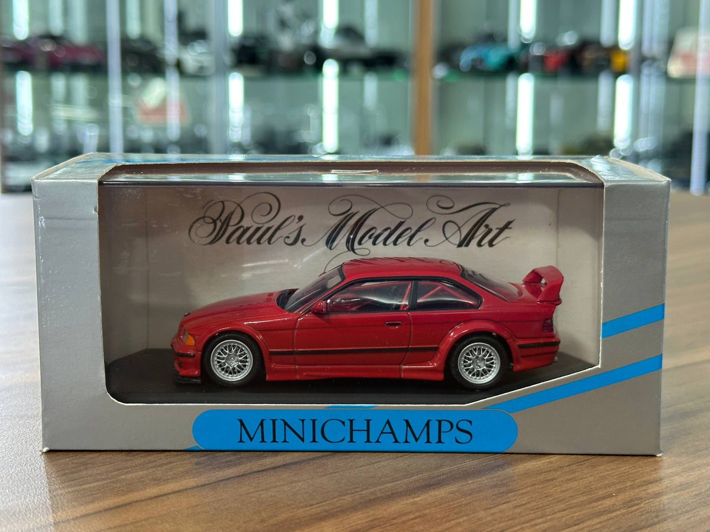 1/43 Diecast BMW M3 GTR 1993 Street in Red (Minichamps)