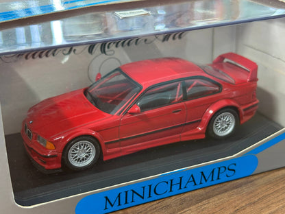 1/43 Diecast BMW M3 GTR 1993 Street in Red (Minichamps)
