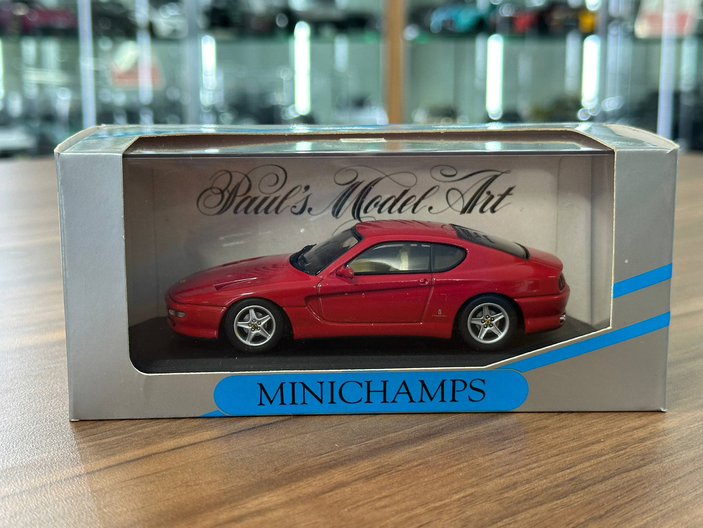 1/43 Diecast Ferrari 456 GT in Red (Minichamps)