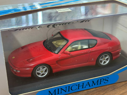 1/43 Diecast Ferrari 456 GT in Red (Minichamps)