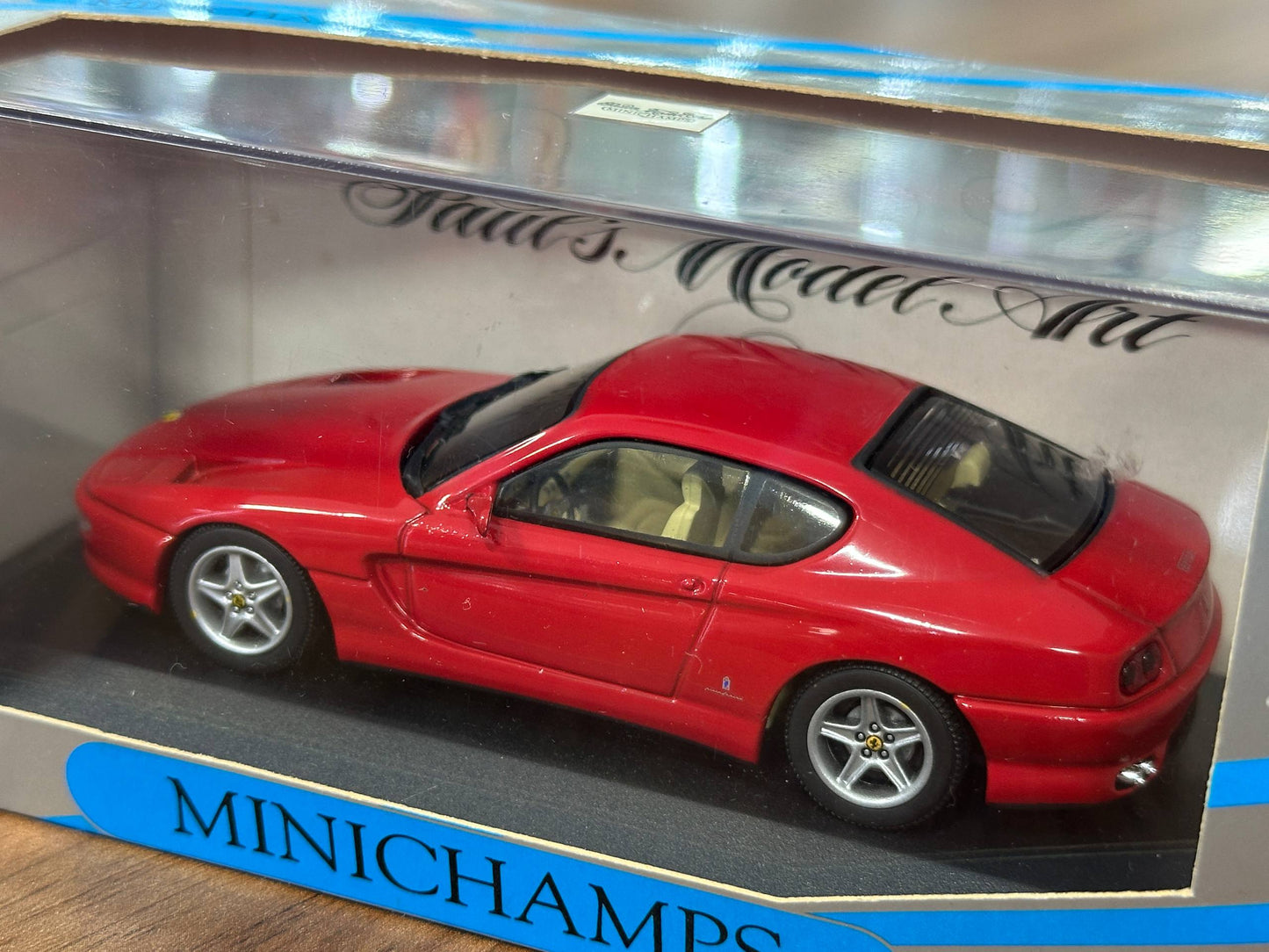 1/43 Diecast Ferrari 456 GT in Red (Minichamps)