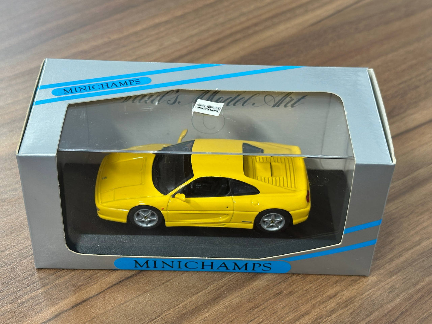 1/43 Diecast Ferrari F 355 1994 in Yellow (Minichamps)