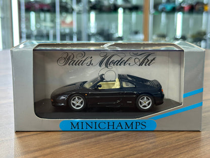 1/43 Diecast Ferrari F 355 Targa 1994 in Black (Minichamps)