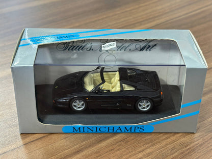 1/43 Diecast Ferrari F 355 Targa 1994 in Black (Minichamps)