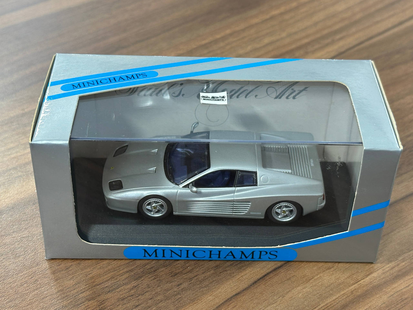 1/43 Diecast Ferrari 512 M 1994 in Silver (Minichamps)