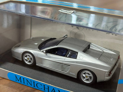 1/43 Diecast Ferrari 512 M 1994 in Silver (Minichamps)