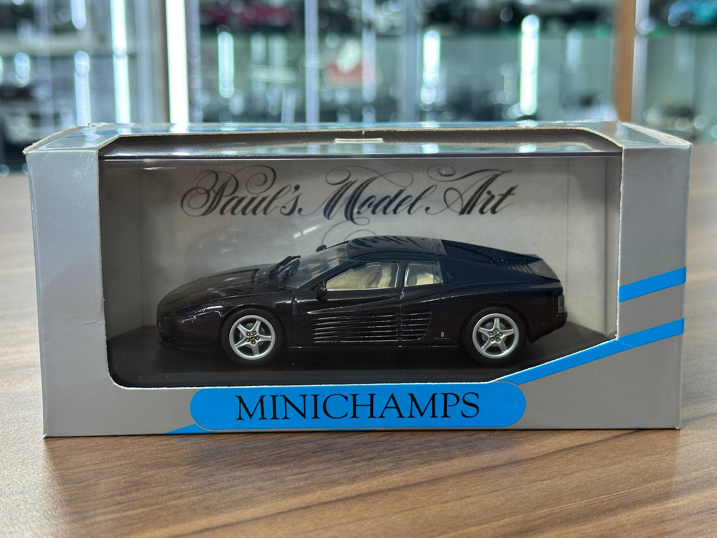 1/43 Diecast Ferrari 512 TR in Black (Minichamps)