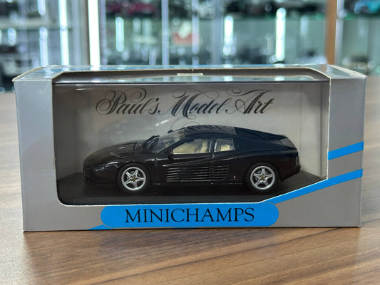 1/43 Diecast Ferrari 512 TR in Black (Minichamps)
