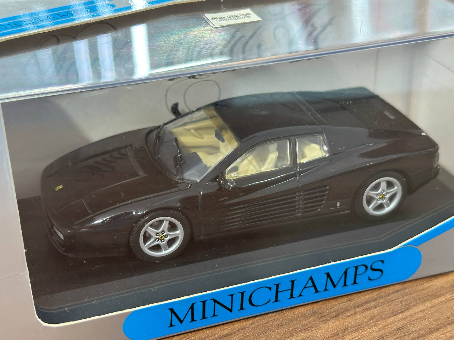 1/43 Diecast Ferrari 512 TR in Black (Minichamps)