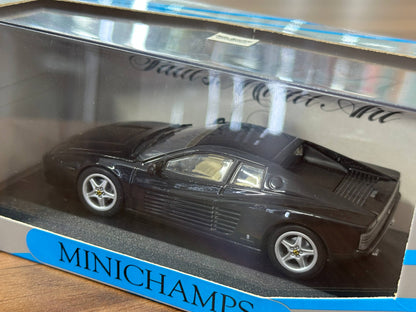 1/43 Diecast Ferrari 512 TR in Black (Minichamps)