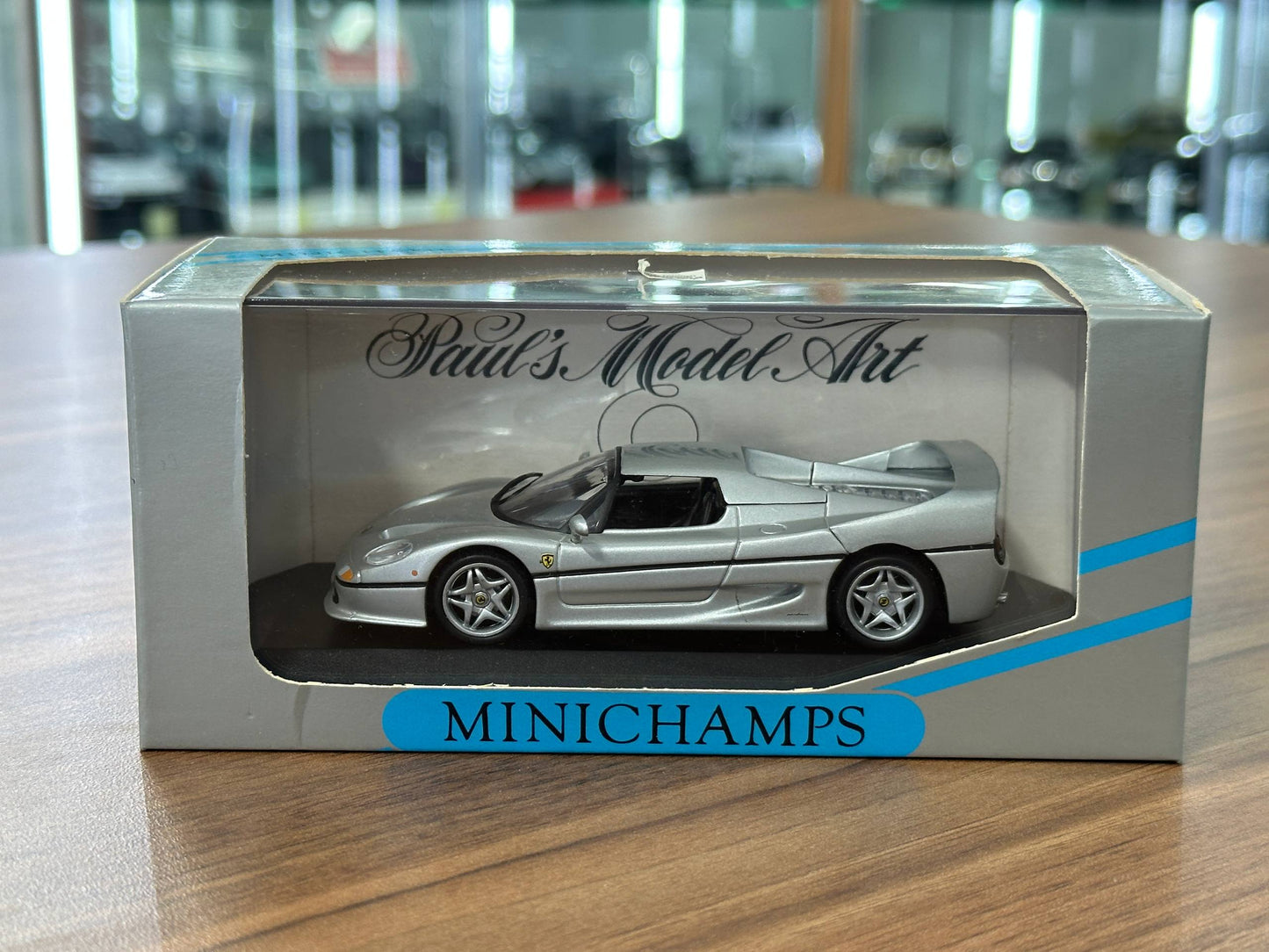 1/43 Diecast Ferrari F 50 1995 in Silver (Minichamps)