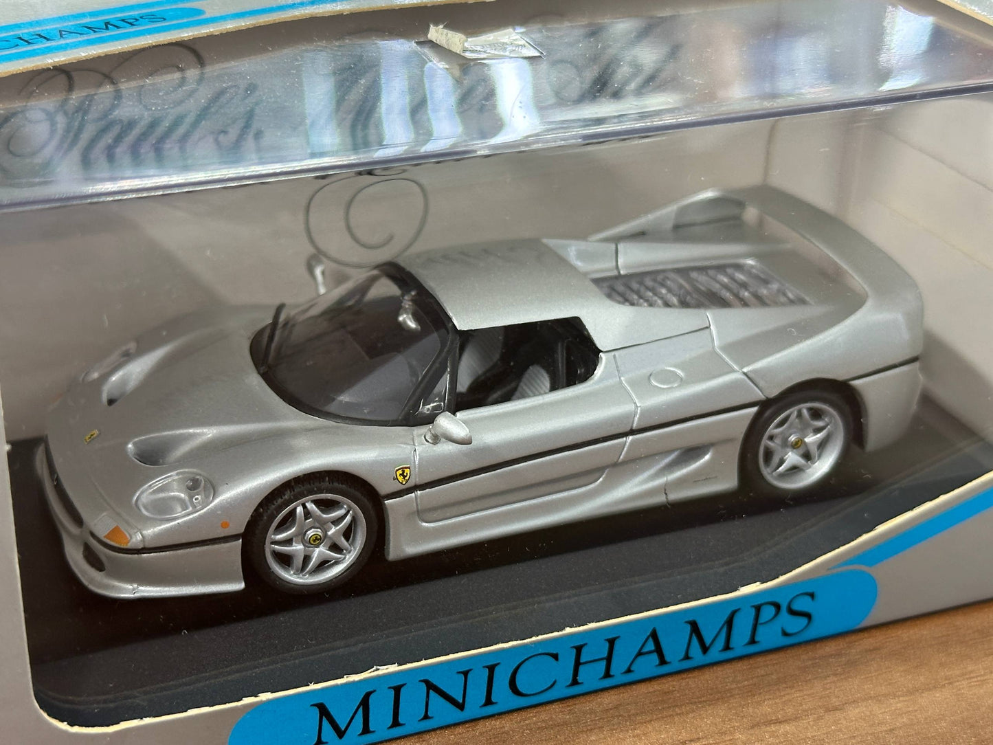 1/43 Diecast Ferrari F 50 1995 in Silver (Minichamps)