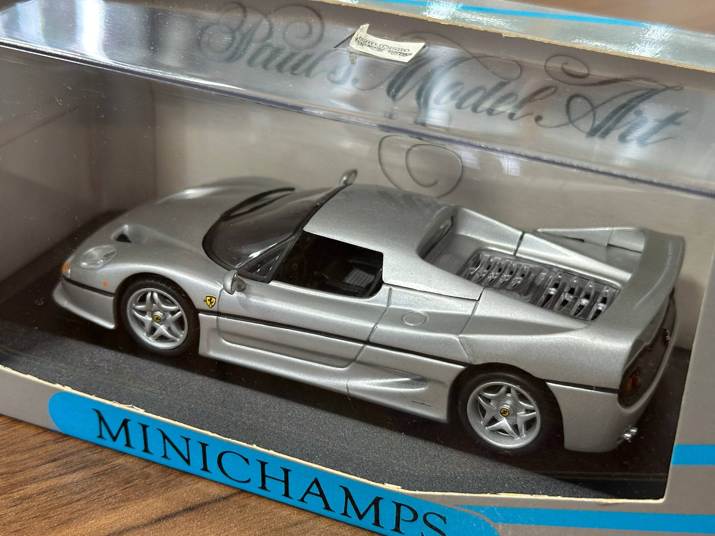 1/43 Diecast Ferrari F 50 1995 in Silver (Minichamps)