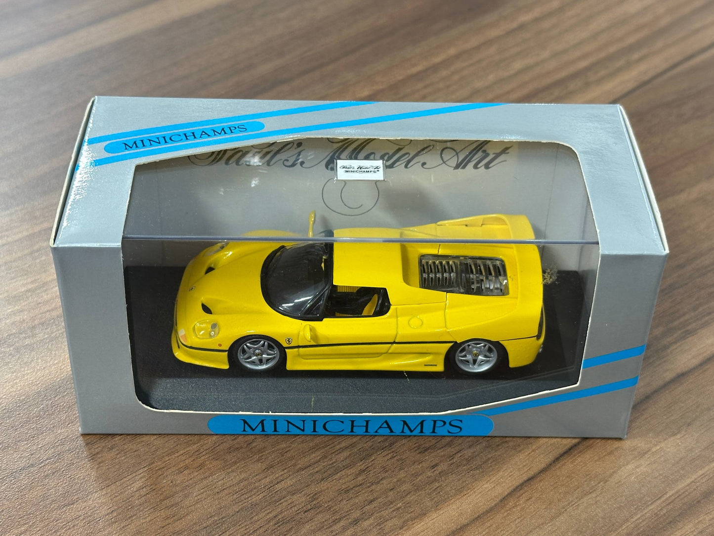 1/43 Diecast Ferrari F50 1995 in Yellow (Minichamps)