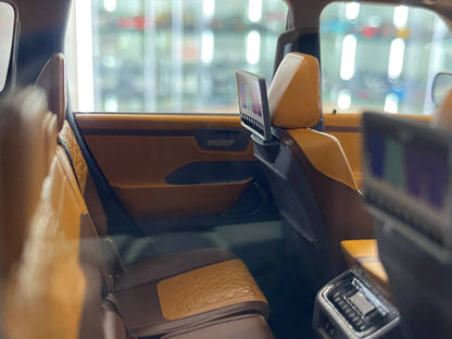 1/18 Resin Diamand Nissan Patrol Y63  Platinum – White – Limited Edition 50 pcs