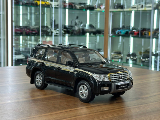 1:18 Diecast Model FAW Toys Dealer Edition Toyota Land Cruiser LC 200 (2012) – Black (Full Opening)