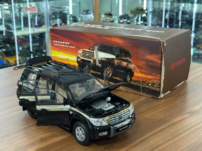 1:18 Diecast Model FAW Toys Dealer Edition Toyota Land Cruiser LC 200 (2012) – Black (Full Opening)