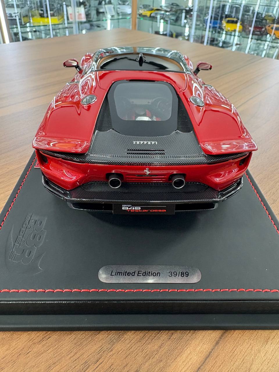 BBR Models Ferrari 849 Testarossa – Red – 1:18 Resin Model (Non‑Opening, Limited 89 pcs)