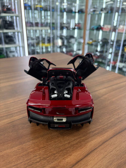 Bburago Signature Models Ferrari F80 – Red – 1:18 Diecast Model (Full Opening)