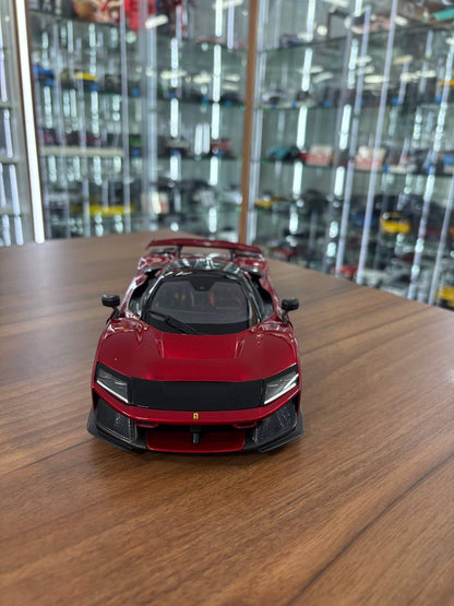 Bburago Signature Models Ferrari F80 – Red – 1:18 Diecast Model (Full Opening)