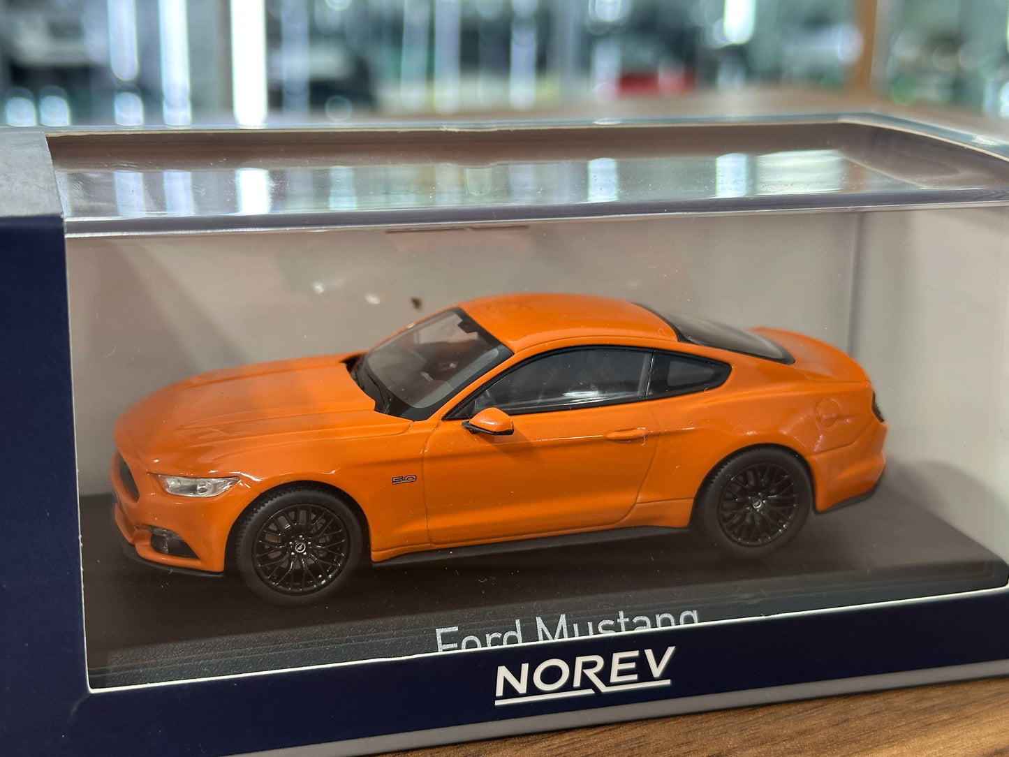 1/43 Diecast Norev Ford Mustang 2015 – Orange