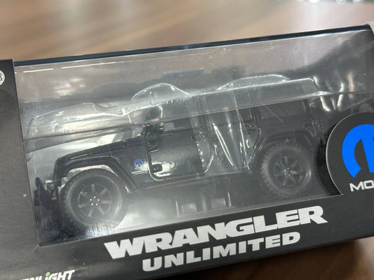 1/43 Diecast Model LCD Models Jeep Wrangler Unlimited (2014) – Black