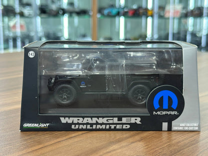1/43 Diecast Model LCD Models Jeep Wrangler Unlimited (2014) – Black