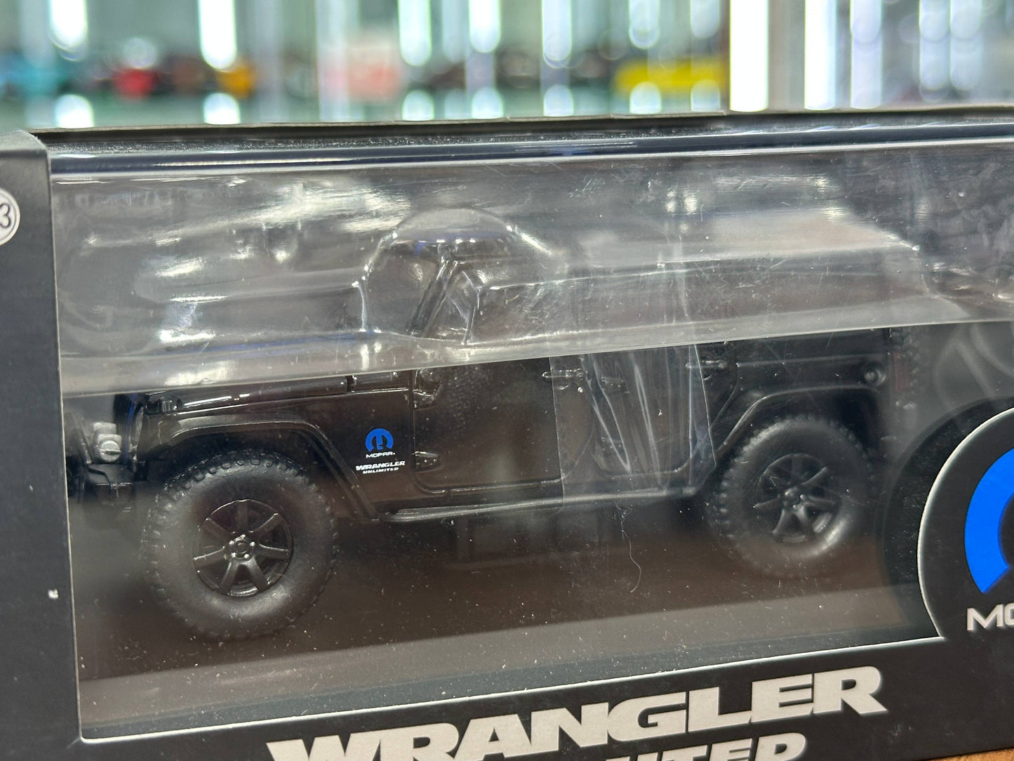 1/43 Diecast Model LCD Models Jeep Wrangler Unlimited (2014) – Black