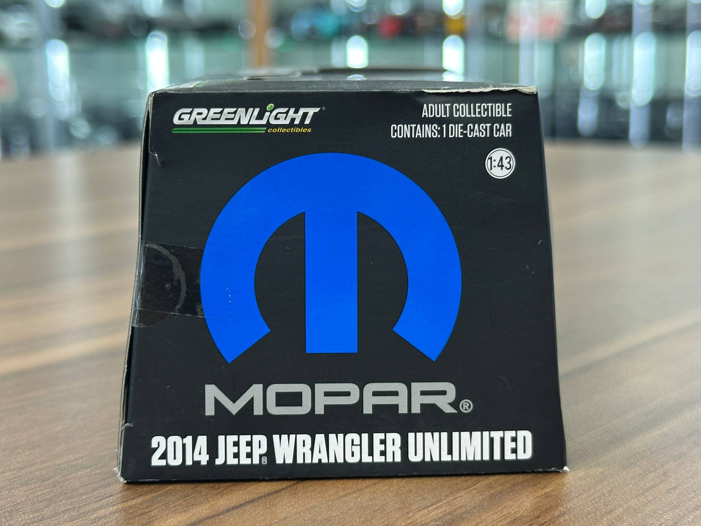 1/43 Diecast Model LCD Models Jeep Wrangler Unlimited (2014) – Black
