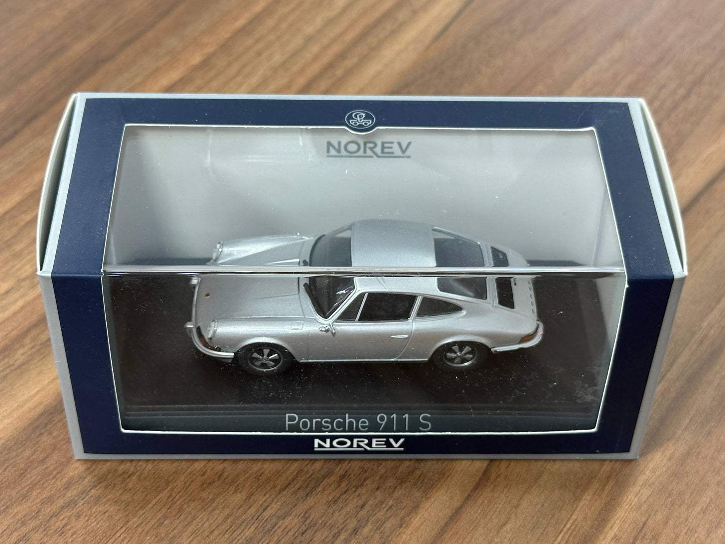 1/43 Diecast Model Norev Porsche 911 S (1973) – Silver