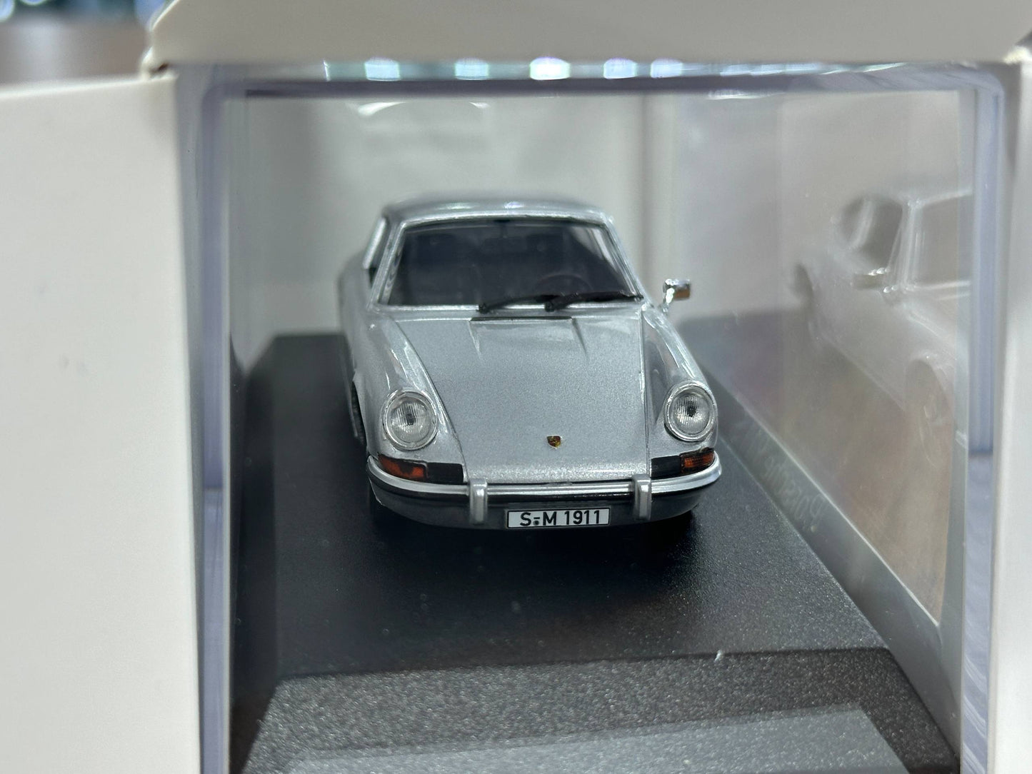 1/43 Diecast Model Norev Porsche 911 S (1973) – Silver