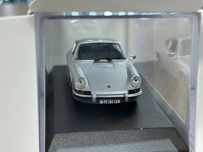 1/43 Diecast Model Norev Porsche 911 S (1973) – Silver