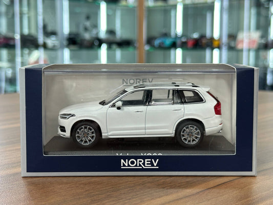 1/43 Diecast Model Norev Volvo XC90 (2015) – Cristal White Metallic