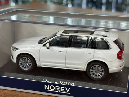 1/43 Diecast Model Norev Volvo XC90 (2015) – Cristal White Metallic