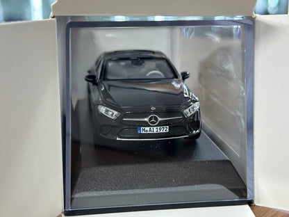 1/43 Diecast Model Norev Mercedes-Benz CLS (2018) – Ruby Red Metallic