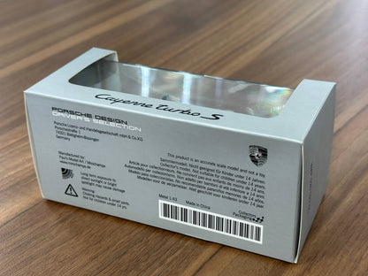 Porsche Cayenne Turbo S 1:43 Diecast – White – Minichamps