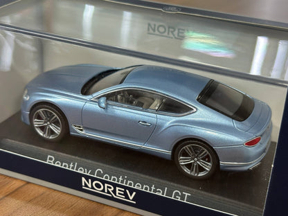 Norev Bentley Continental GT (2018) – Silverlake – 1/43 Diecast Model