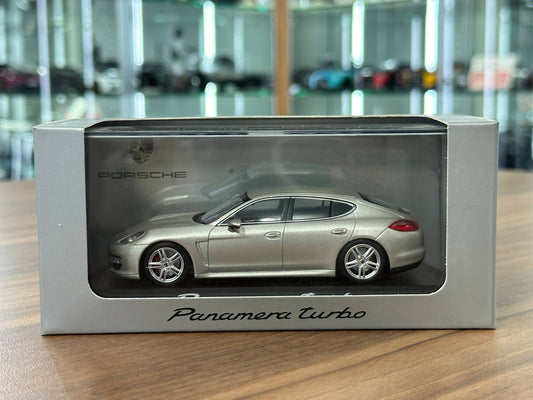 Minichamps Porsche Panamera Turbo – Gold – 1:43 Diecast Model